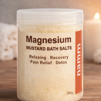 Namo Magnesium Mustard Bath Salts 200g