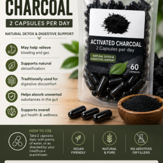 ACTIVATED CHARCOAL 60 CAPS
