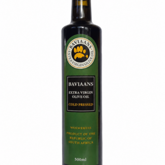 Baviaans Extra Virgin Olive Oil – Cold Pressed – 500ml